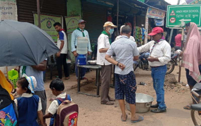 Water Distribution - Pashchim Burdwan District SGF /  Gilwel Guild SGF